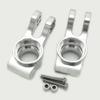 for Arrma 1/10 Seton AR330374 Aluminum Rear Hubs Silver view 2