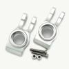 for Arrma 1/10 Seton AR330374 Aluminum Rear Hubs Silver view 3