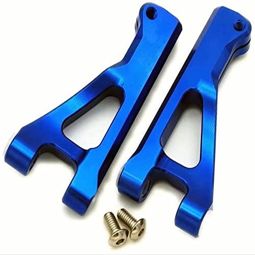 for Arrma 1/10 Seton AR330371 Aluminum Front Upper Suspension Arms Blue