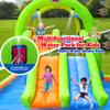 WELLFUNTIME Inflatable Jumping Castle with Blower, and Bouncy House with Double Slide with Basketball Ring, Jumping Area for 3 Kids view 3