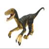 LEXiBOOK, RC Raptor Control, Realistic Remote Controlled Dinosaur, Articulated Movements, Roars, Light Effects, Rechargeable, Fossil Remote Control Included, DINO01 view 3