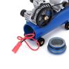 102 * 36 * 70mm Mini Simulation Air Compressor Decoration for 1/10 Scale RC Crawler Car Traxxas TRX4 Axial SCX10 Redcat Gen8-1 Set Blue view 4