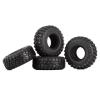 118 * 44mm 2.2" Rubber Wheel Tires for 1:10 RC Crawler Car Traxxas TRX4 TRX6 Axial SCX10 90046-4Pc Set view 3