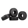 120 * 44mm 4PCS 1.9" Rubber Mud Wheel Tires for 1:10 RC Crawler Car Axial SCX10 SCX10 III AXI03007 Traxxas TRX4 Redcat Gen8-4Pc Set view 3