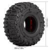 Super Large 122 * 48mm 1.9" Rubber Wheel Tires for 1:10 RC Rock Buggy Crawler Car Traxxas TRX4 Axial SCX10 90046-4Pc Set view 4