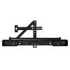 Metal Rear Bumper with LED Lights for 1:10 RC Crawler Car Axial SCX10 90046 Traxxas TRX4-1 Set Black view 4