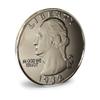 Canailles Jumbo Quarter, A Jumbo US Quarter Made of Metal, Magnetic Receptive, Great for Magic, Props, Fun, Pranks and More view 1