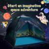 Mnagant Kids Play Tent-61x61x45Imaginative Play Popup Tent Space World Tent for Kids Indoor/Outdoor Fun-Kids Galaxy Dome Tent Playhouse for Boys and Girls,Perfect Kids Gift view 3