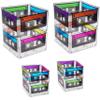 4E's Novelty Cassette Tape Bucket Centerpiece (8 Pack) 80s Party Supplies, 90's 80s Theme Birthday Party Decoration Cassette Tape Table Decor, Retro Hip Hop Pop Music Party for Adults & Kids view 2