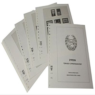Lindner Cyprus Turkish Cypriot Post - Illustrated Album Pages 2019-2020