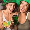 SpinLaLa St. Patrick's Day Gold Coins - 100 Pieces Gold Green Lucky Coins Plastic Shamrock Leprechaun Coins, 3-Leaf Clover Coin for Party Decoration Favors view 4