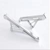 GTBRacing CNC Aluminum LOSI 5ive-T Top Chassis Plate/Front & Rear Chassis Bracket Support Brace Set for 1:5 RC Car LOSI 5T Upgrade Parts (Silver) view 2