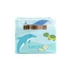 Deven Dolphin Whale Turtle Ocean Personalized Large Storage Baskets for Organizing Shelves with Handle,Closet Decorative Storage Bins for Bathroom,Nursery,Home 2 Pack view 2