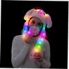 Froiny Rabbit Hat Bunny Hat with Moving Ears Plush Bunny Ears Headband Lights Fancy Dress Cosplay Toy Birthday Present view 4