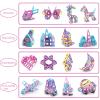 AOMIKS Magnetic Blocks for Kids 173 Piece Mini Magnetic Building Tiles 3D Building Blocks Educational STEM Toys for Girls and Boys Ages 3 4 5 6 7 8 Years Old Birthday Gift view 3