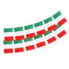 5m Italian Flag Bunting Polyester Italy Bunting Decoration for Sporting Events Street Parties Festivals and Celebrations 14x21cm view 1