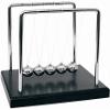 Forever Lover Newtons Cradle/Pendulum with 5 Balls, H-Shape Classic Swing Newton Balance Ball Science Physics Swinging Ball Toy for Office Home Decoration Science, 30+ Sec Swingtime view 1