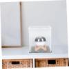Cabilock Acrylic Display Box for Collectibles Removable Model Storage Case Protective Holder for Figurines and Art Projects view 3