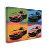 Stupell Industries Sports Car Pop Art Modern Automobile Interpretation, Design by Daniel Sproul view 3