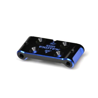 EXOTEK RACING LLC RC Bulkhead, 7075 2-Color Anodized: Team Associated B6.3 T6 SC6, ETK2044, Multicoloured