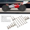 RC Dogbone Joint Set, RC Vehicle Rotor Shafts, High Toughness CVD Drive Shaft Steel Sturdy Heat Treatment for WLtoys 144001 RC Cars Upgrade Parts Replacement Accessories view 3