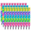 HAIJSEVR 30 Stackable Bear Colored Pencils, 5 in 1 Plastic Birthday Gift view 1