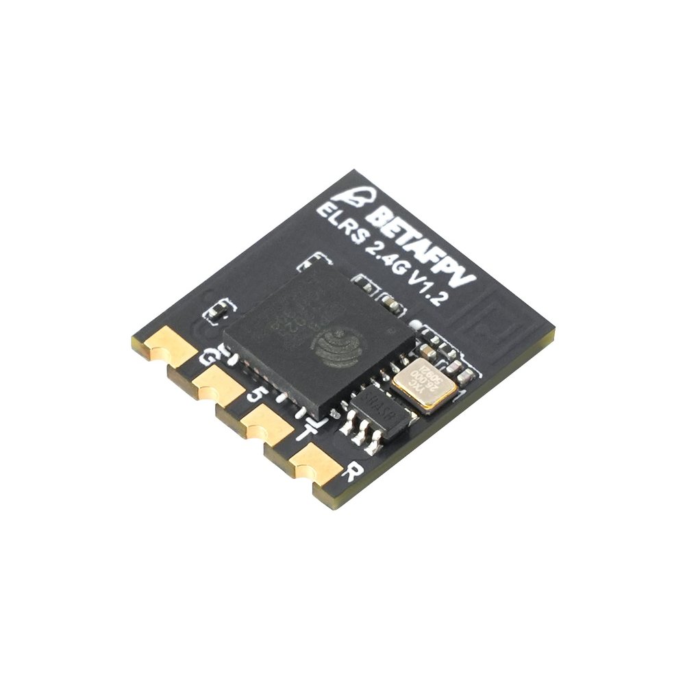 BETAFPV ExpressLRS Lite Receiver with Flat SMD Ceramic Antenna High Refresh Rate Long Range Performance Compatible for 65/75/85mm FPV Racing Whoop Drone V1.2