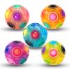Vdealen Magic Rainbow Puzzle Ball, Fidget Ball Puzzle Brain Teaser Fidget Toy- Birthday Party Easter Valentines Christmas Stocking Stuffers for Kids Teen & Adults-5 Pack view 1