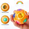 Vdealen Magic Rainbow Puzzle Ball, Fidget Ball Puzzle Brain Teaser Fidget Toy- Birthday Party Easter Valentines Christmas Stocking Stuffers for Kids Teen & Adults-5 Pack view 3