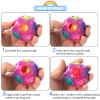 Vdealen Magic Rainbow Puzzle Ball, Fidget Ball Puzzle Brain Teaser Fidget Toy- Birthday Party Easter Valentines Christmas Stocking Stuffers for Kids Teen & Adults-5 Pack view 4