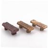 3pcs Dollhouse Benches Miniature Fairy Garden Bonsai Ornaments Simulation Furniture Chair Toy Mini Dollhouses Landscape Art DIY Craft view 1
