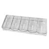 lasenersm 1 Piece Chip Rack Poker Chip Rack Poker Chip Tray Acrylic Poker Chip Tray, Transparent view 1