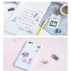 46pcs/Pack Travel Decorative Stickers Famous Scenery Adhesive Stickers DIY Decoration Diary Stickers Children Stationery Gift view 2