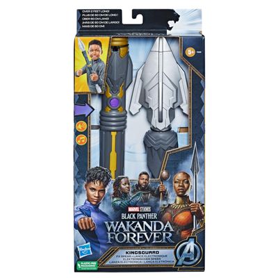 Marvel Black Panther: Wakanda Forever Kingsguard FX Spear, Role Play Toys, Costume, Super Hero Toys for 5 Year Old Boys and Girls and Up
