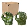 Marvel Avengers Hulk Gamma Grip Fists Roleplay Toy, Includes 2 Hulk Gamma Grip Fists, Toys for Kids Ages 4 and Up view 3