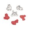 Janod - Stampinoo Unicorn Set - 15 Foam Stamps and 1 Ink Pad Suitable for Small Hands - Childrens Arts & Crafts - Fine Motor Skills and Creativity - 3 Years + - J07722 view 2