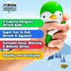 YoYa Toys Penguin Squisheez Squishy Stress Relief Balls (Set of 4) | Stretchy Fidget Animal Shaped Toys for Boys, Girls & Adults | Stretch Penguin Squeeze Toy | Great for ADHD, Autism, Anxiety view 3