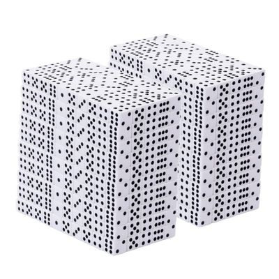 Regal Games Dice Set 6 Sided - Playing White 16mm - Square Dice for Classroom or Family Game Night - 1000 Dice