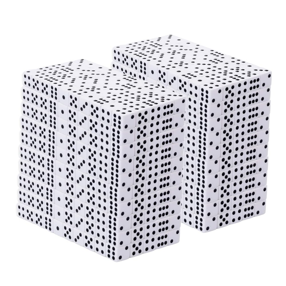 Regal Games Dice Set 6 Sided - Playing White 16mm - Square Dice for Classroom or Family Game Night - 1000 Dice