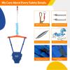 FUNLIO Baby Jumper with a Ceiling Hook for 6-24 Months, Baby Door Jumper for Indoor/Outdoor Play, Infant Jumper Doorway with Adjustable Chain, Easy to Assemble & Store (with a Ceiling Hook) view 3