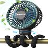 FRIZCOL Stroller Fan for Baby - Portable Fans Rechargeable - Battery Operated Fan(Use for 24Hrs) - Fan for Handheld/Clip On/Car Seat/Desk/Camping view 1