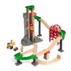 BRIO World 33887 32 Piece Lift & Load Warehouse Set and 33402 Expansion Pack Intermediate Wooden Train Sets for Kids view 4