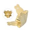 uxcell 25x25x25mm Metal Box Corner Protectors Iron Edge Guard, Gold Tone 12pcs view 4