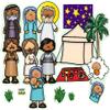Abraham & Sarah Bible Felt Set Old Testament Story Flannel Board Kids Flannelbaord view 1