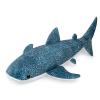 ZHONGXIN MADE Simulation Great Whale Shark Plush Toy - Realistic 20.5" Long Lifelike Blue Texture Whale Shark Stuffed Toys, Super Soft Ocean Sea Creatures Sharks Plush Toy Gift Collection for Kids view 2