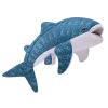 ZHONGXIN MADE Simulation Great Whale Shark Plush Toy - Realistic 20.5" Long Lifelike Blue Texture Whale Shark Stuffed Toys, Super Soft Ocean Sea Creatures Sharks Plush Toy Gift Collection for Kids view 4