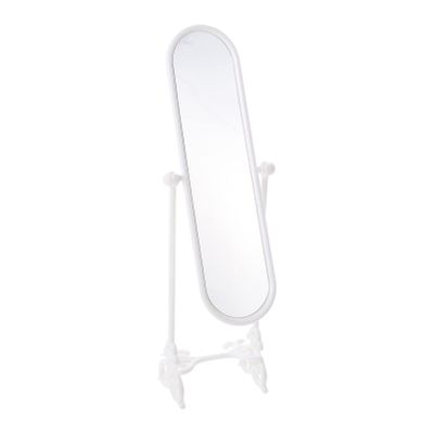 ARTIBETTER Miniature Dressing Mirror Rotatory Dollhouse Accessory Small House Decor 10.43X3.34X1.88In Doll Bedroom Furniture Mini Mirror