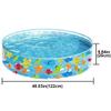 48"x9.84" Swimming Pool for Pets, Portable Pools for Outdoor and Backyard (Blue) view 2