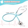 Phobby Durable Doctor Kit for Kids, 27 Pcs Deluxe Pretend Play Medical Kit Toy with Real Stethoscope, Doctor Toys for Toddlers Boys Girls Aged 3 4 5 6 7 8 view 2