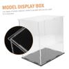 Cabilock Acrylic Display Case for Figurines Model Holder Box for Collectibles Home and Shop Use view 2